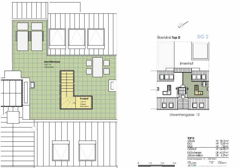 Plan Top 10 Dachterrasse